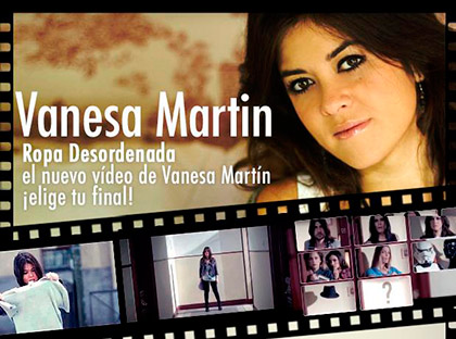 Vanesa Martín estrena un vídeoclip interactivo del tema 'Ropa desordenada'  | Popelera