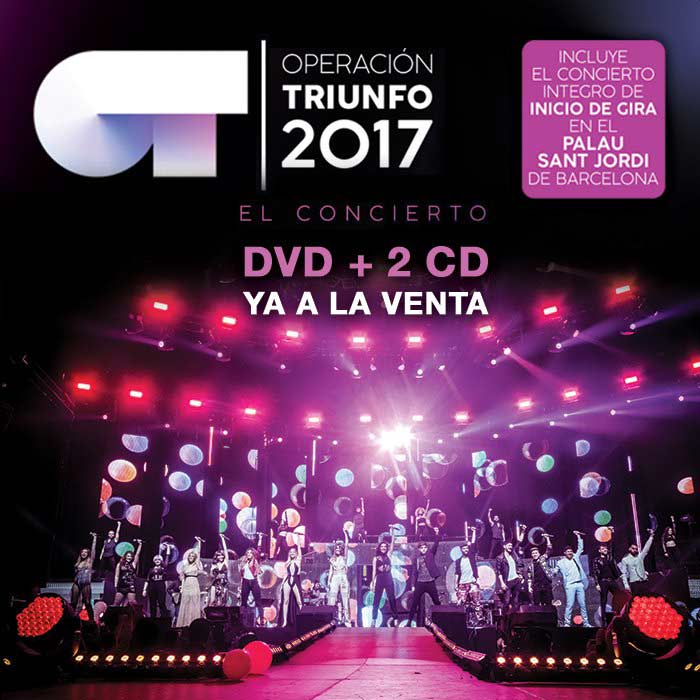 Operación Triunfo - El disco 'Lo mejor de OT 2017 - 1º parte' ya es Disco  de Oro y este sábado, a partir de las 12 h, los concursantes que están fuera